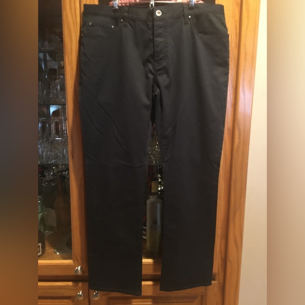 John Varvatos Men’s Black Pants - Size 36R - Picture 7 of 15